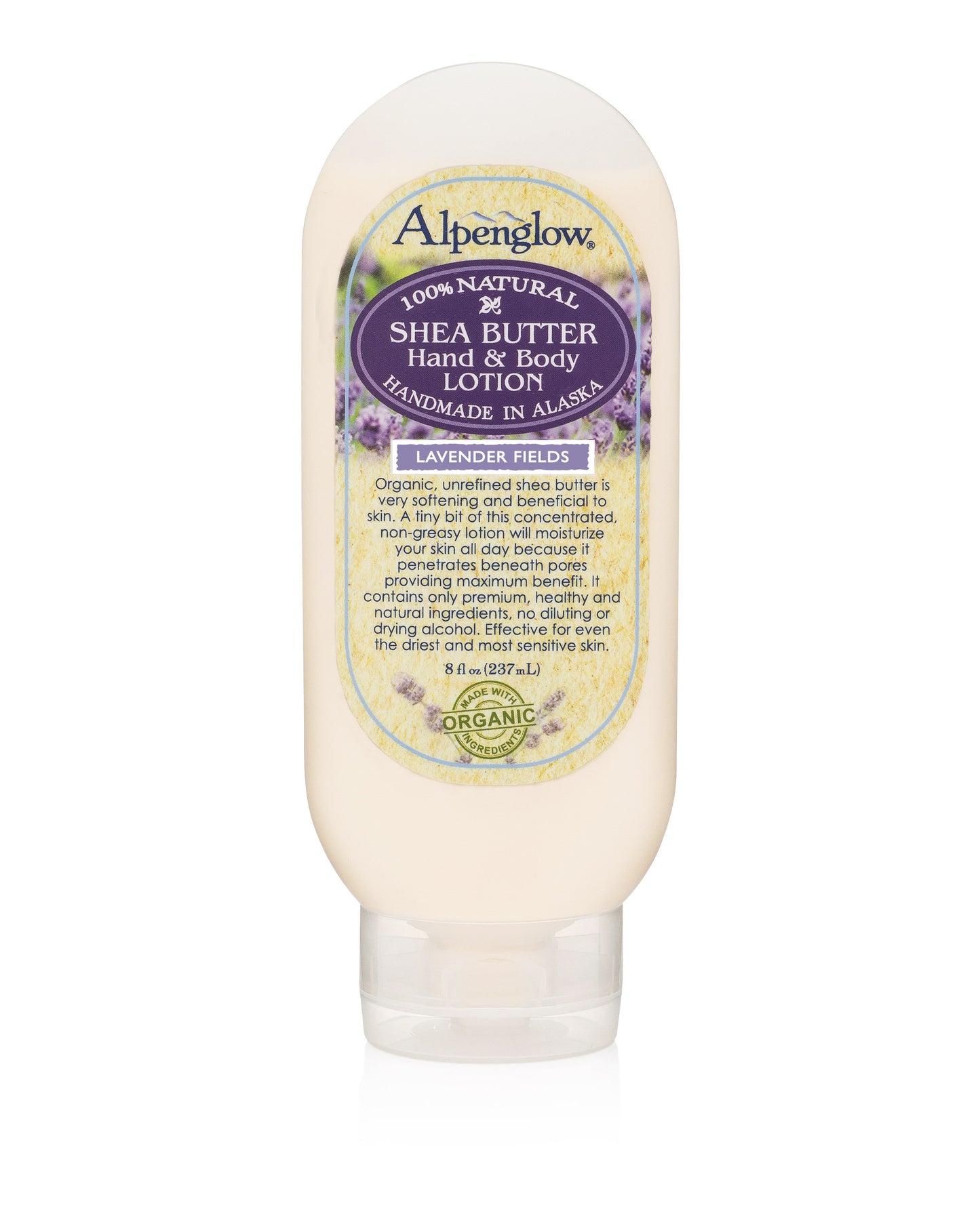 Lavender Fields Shea Butter Hand & Body Lotion - Alpenglow Skin Care