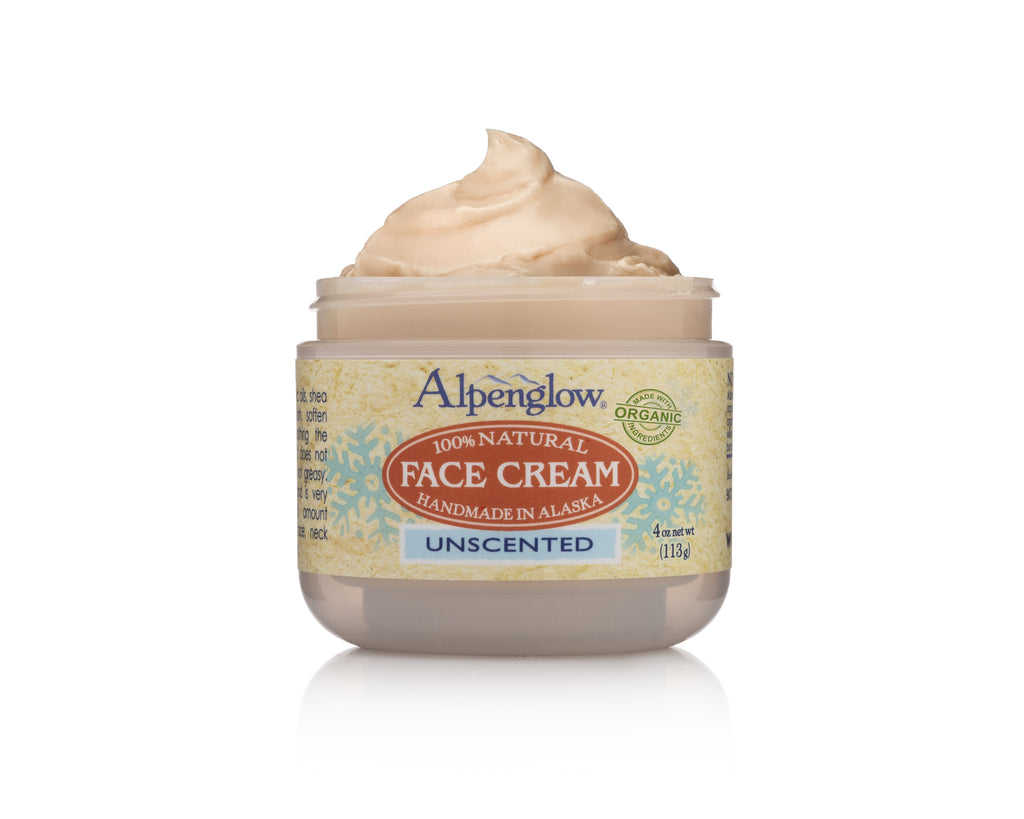 Unscented Face Cream Alpenglow Skin Care