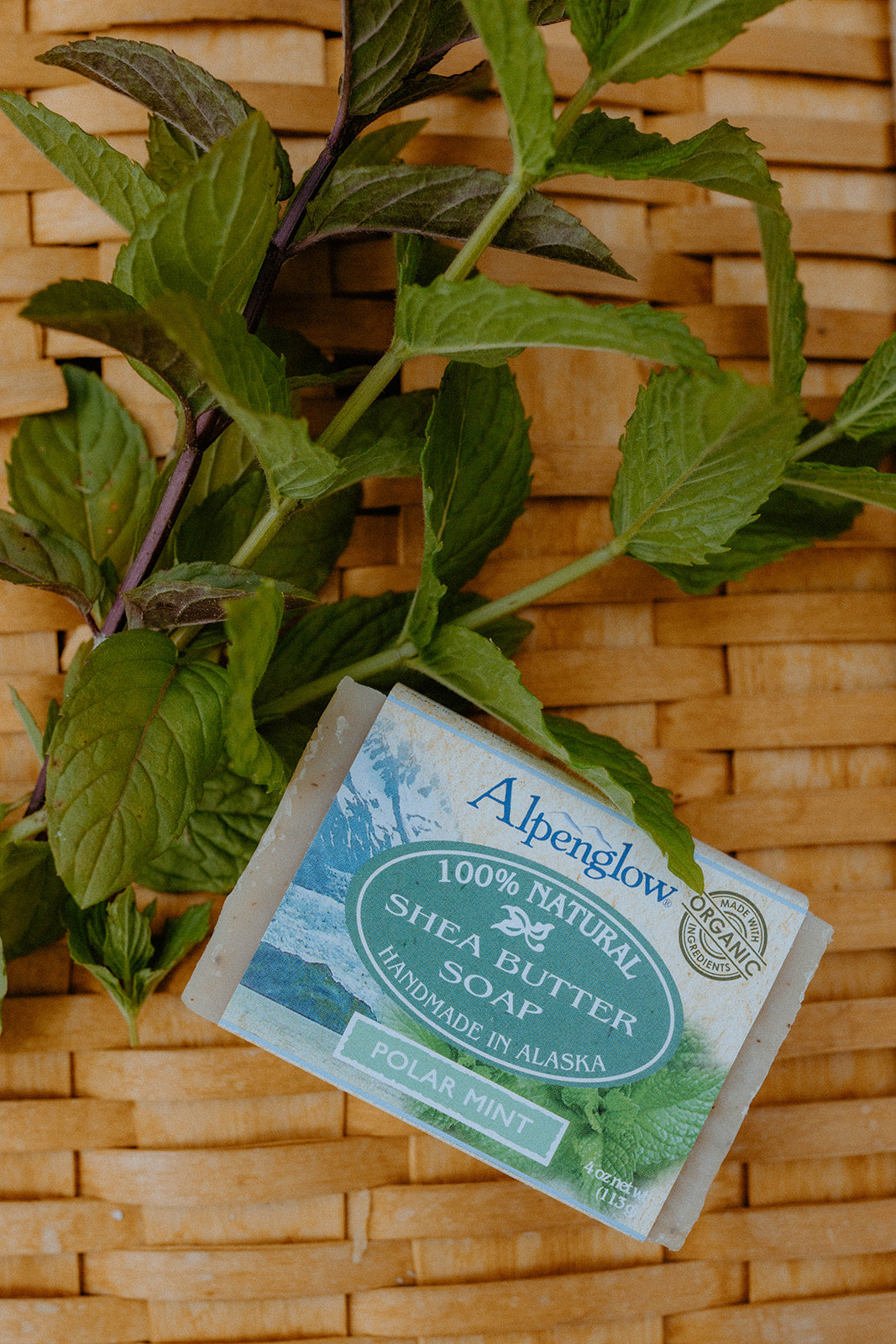 Polar Mint Shea Butter Soap Alpenglow Skin Care