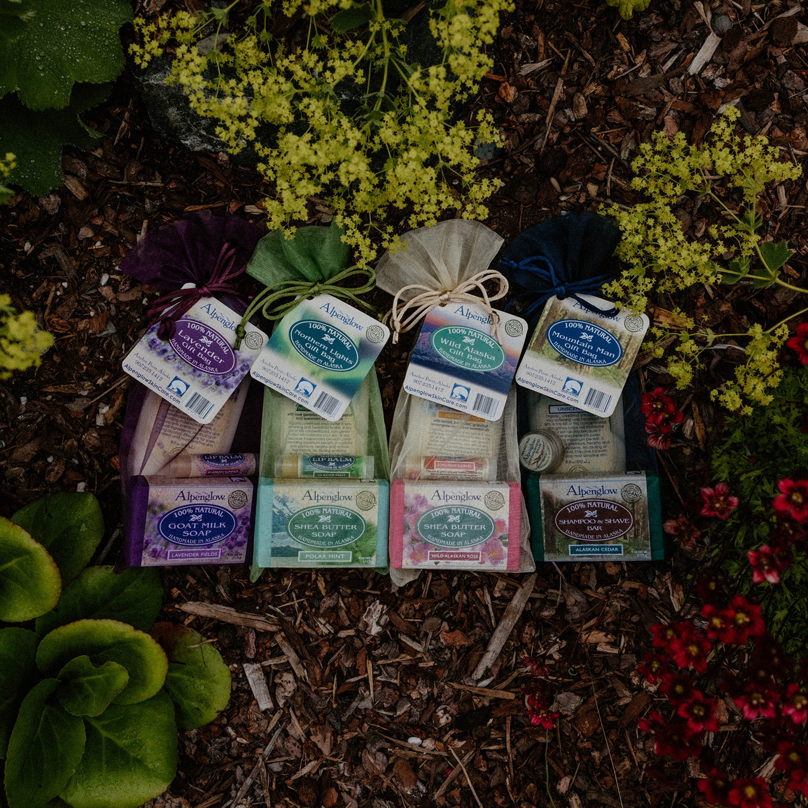 Alpenglow Gift Bags, Alpenglow Skin Care