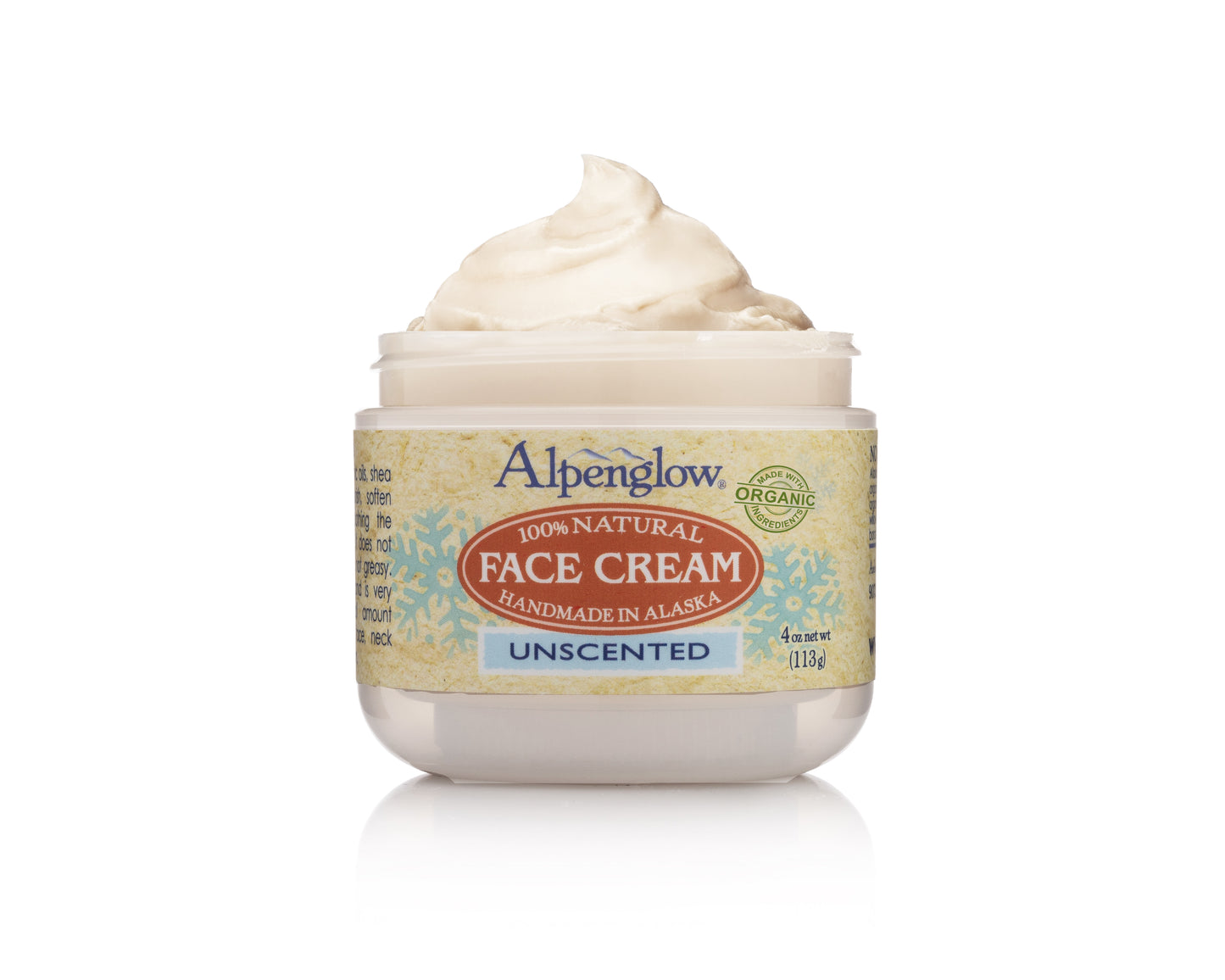 Unscented Face Cream - Alpenglow Skin Care