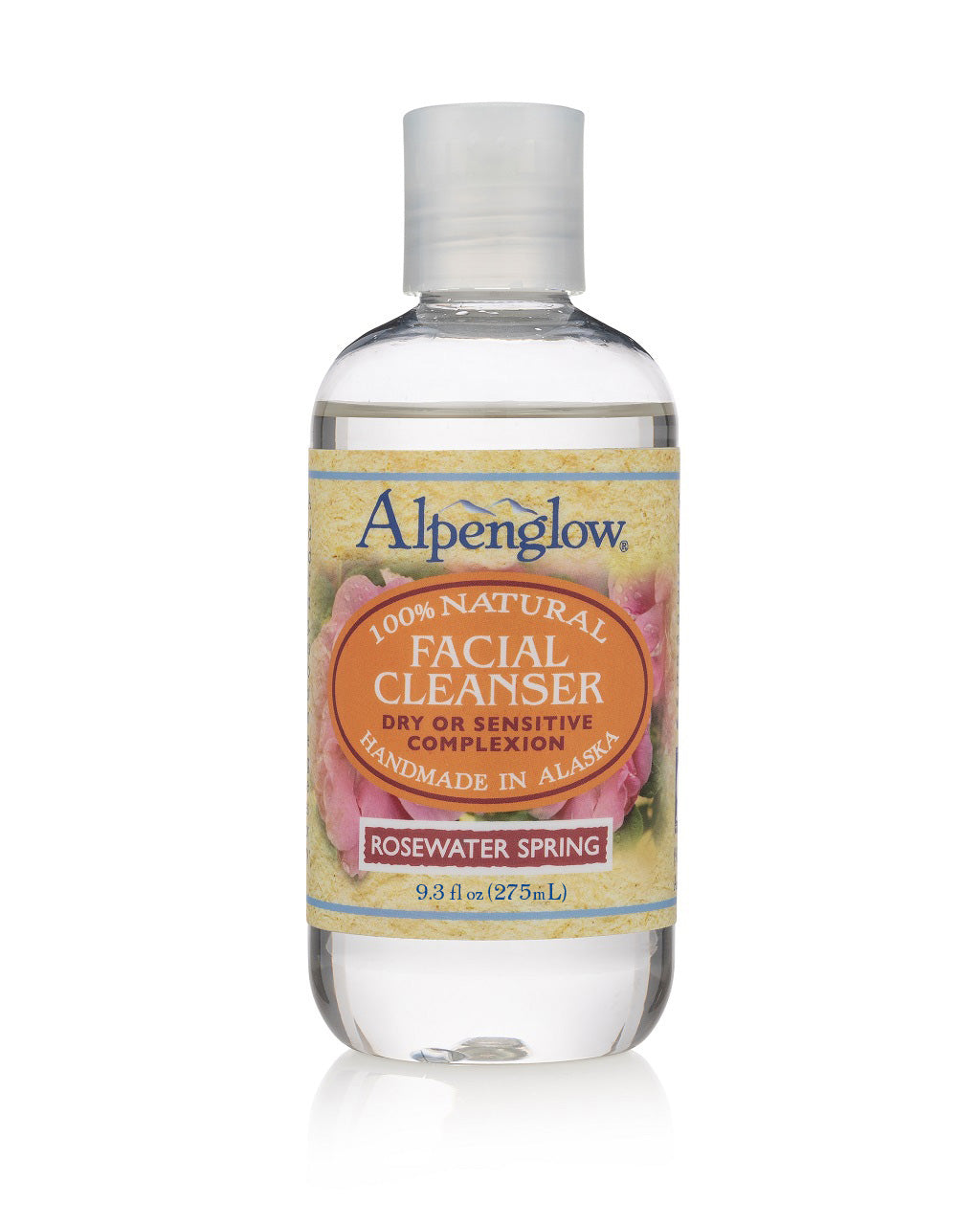 Rosewater Spring Facial Cleanser - Alpenglow Skin Care 9.3 oz
