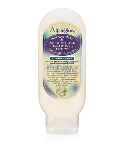 Northern Lights Shea Butter Hand & Body Lotion - Alpenglow Skin Care