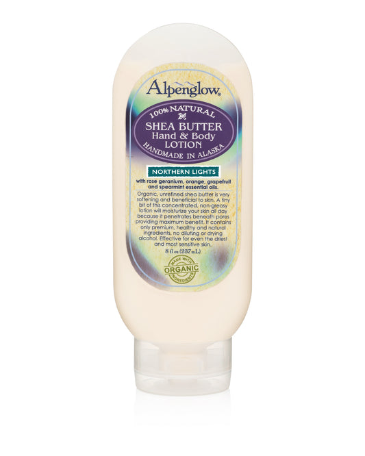 Northern Lights Shea Butter Hand & Body Lotion - Alpenglow Skin Care