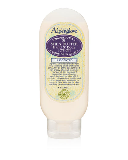 Hand & Body Lotion - Unscented 8 oz - Alpenglow Skin Care