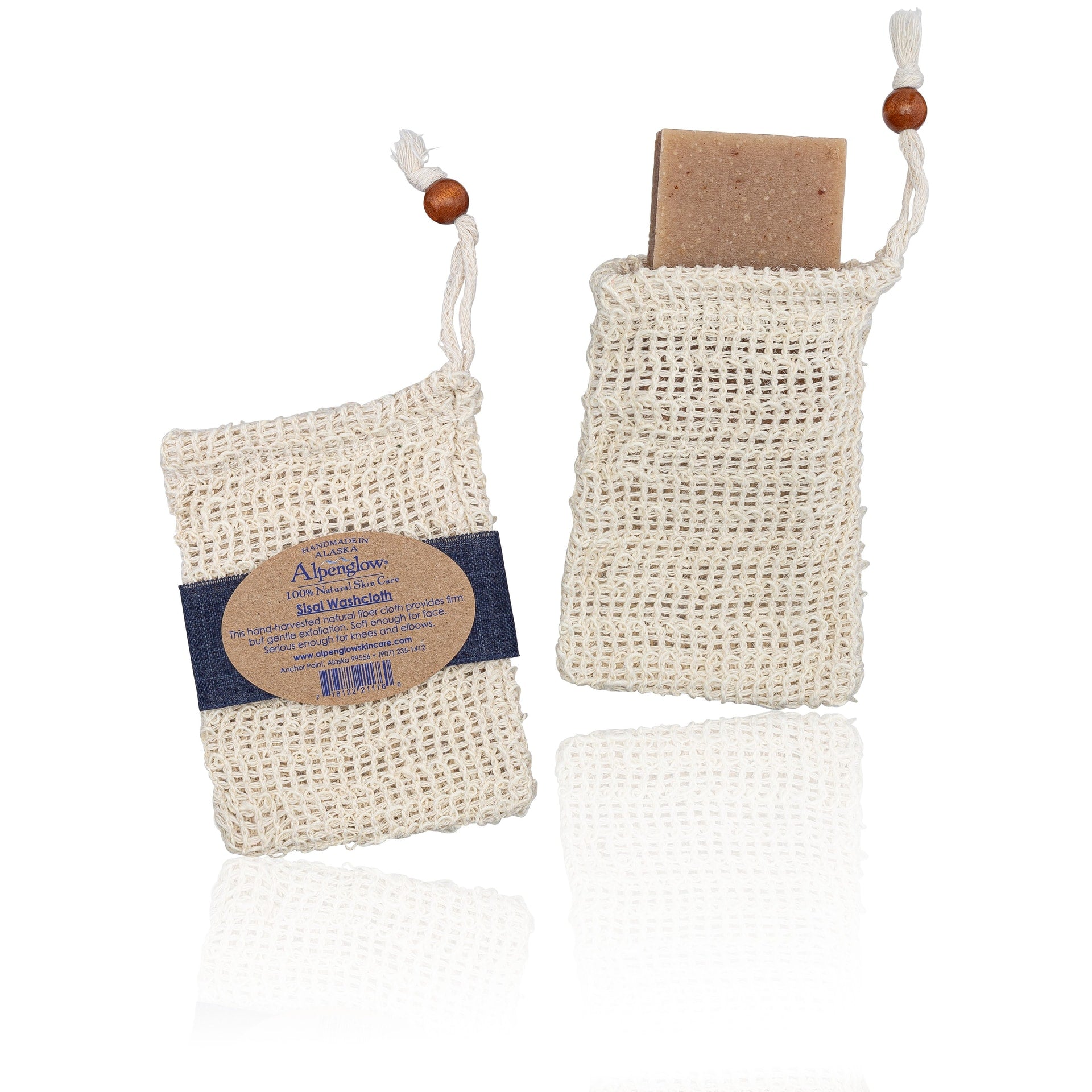 Sisal Soap Saver - Alpenglow Skin Care