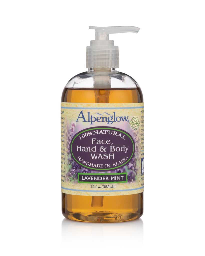 Lavender Mint Face, Hand & Body Wash